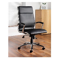 Florence Leather Swivel Chair - 24 Hrs Delivery