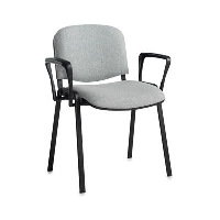 Taurus Fabric Stacking Chair with Arms Pack of 4