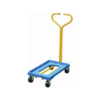 Large Plastic Dolly with Pull Handle