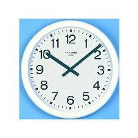 Radio Controlled Plastic Clock 19.5