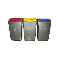 54 Litres Recycle Bin Kit Set of 3