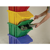 Large Lift Flap Heavy Duty Storage Bins - 72 Hrs Delivery