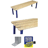 Extra Value Wide 400mm Deep Changing Room Benches