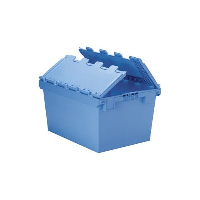 Extra Large Ribbed Base Hinged Lid Containers - 3 Days Delivery