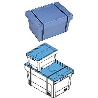 Hinged Lid Containers for Seal Strapping - 3 Days Delivery