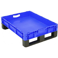 European Stacking Containers with Fork Entry Skids - 3 Days Delivery