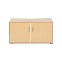 Bubblegum 3 Bay Low Level Wooden Cupboard