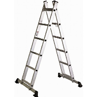 5 Way Combination Ladder - Certified to BS 2037 Class 1