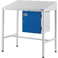 Team Leader Workstation with Cupboard - 5 Day Delivery