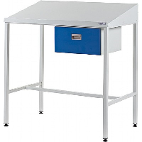 Team Leader Workstation with Single Drawer - 5 Day Delivery