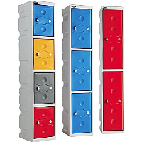 Ultrabox PLUS Plastic Lockers - Suitable for all Weather Conditions
