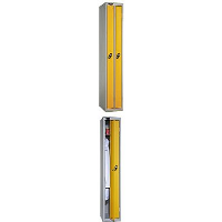 Probe Premium Ultra Slim Twin Steel Lockers