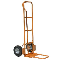 Value 200 kg Folding Toe 'P' Handle Sack Truck - Fast Delivery