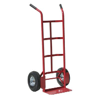 Value 200 kgs Pneumatic Wheel Rough Terrain Sack Truck - 3 Days Delivery