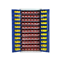 Large Container Cupboard with 110 Bins