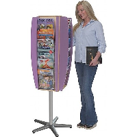 Freestanding Leaflet Dispensers with 24 Pockets