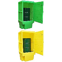 Plastic Drum Storage Cupboard with 250 Litres Sump