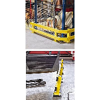 Low Level Guard Rails - Outdoor/Indoor Use