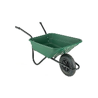Plastic Garden and DIY Wheelbarrow - 120kg Load Capacity