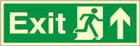 Exit Arrow Up sign - CLEARANCE