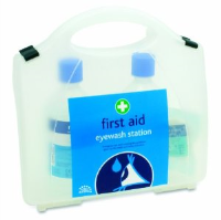 Double Eye Wash First Aid Kit
