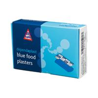 Blue Detectable Plasters for Food Preparation Areas - Box of 100