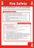 Fire Risk Assessment Poster (SHS029)