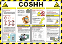 NEW COSHH POSTER - Great Value! - Only ?9.99