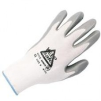Keep Safe Nitrile Coated Glove White / Grey