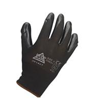 Keep Safe Nitrile Coated Glove Black
