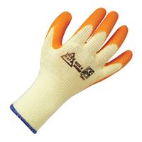 Keep Safe Grip Latex Coated Glove Yellow
