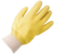 Keep Safe Fully Coated Latex Knitwrist Glove