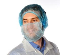 Cater Safe Disposable Beard Mask - Blue