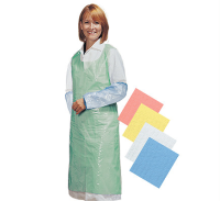 Cater Safe Disposable Bib Aprons - Green