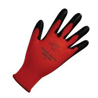 Keep Safe Red PU Coated Glove