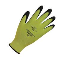 Keep Safe Green PU Coated Cut Resistant Glove