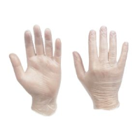 Clean Grip Vinyl Powder-Free Disposable Gloves Clear