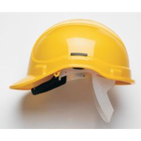 HC300NSB BASIC AND HC300SB C/W SWEATBAND SAFETY HELMET YELLOW