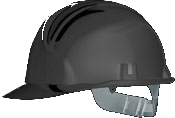 JSP MK 111 Safety Helmet Hard Hat- Black
