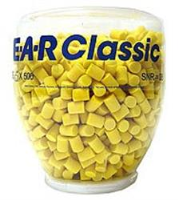 3M EAR Classic Foam Ear Plug Refill Bottle (500 Pairs)