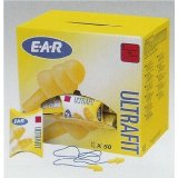 3m Ear Ultrafit Moulded Reusable Ear Plugs (Pack of 50)
