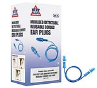 Keep Safe Detectable Moulded Ear Plugs (Box of 200 Pairs)