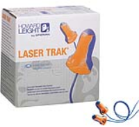 Howard Leight Laser Trak Detectable Foam Ear Plugs (Box of 100 Pairs)