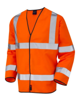 High Visibility Sleeved Waistcoat - Orange