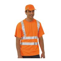Keep Safe EN 471 High Visibility T-Shirt - Orange