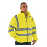 Keep Safe High Visibility EN 471 Fleece Safety Jacket