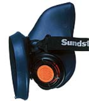 Sundstrom SR100 Half Mask Silicon Re-useable Respirator/Face Mask