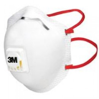 3M 8833 FFP3 Cup-Shaped Valved Dust / Mist / Metal Fume Respirator (Dust/Face Mask)
