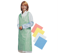 Cater Safe Disposable Bib Aprons - Yellow