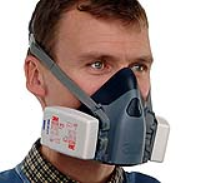 3M 7502/3 Half Mask Respirator (Dust/Face Mask)